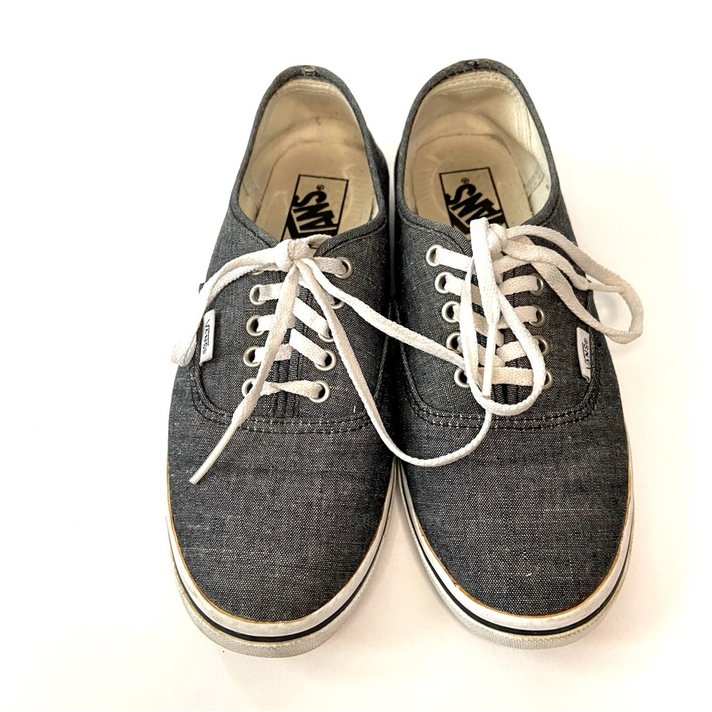 Vans chambray shoes sneakers